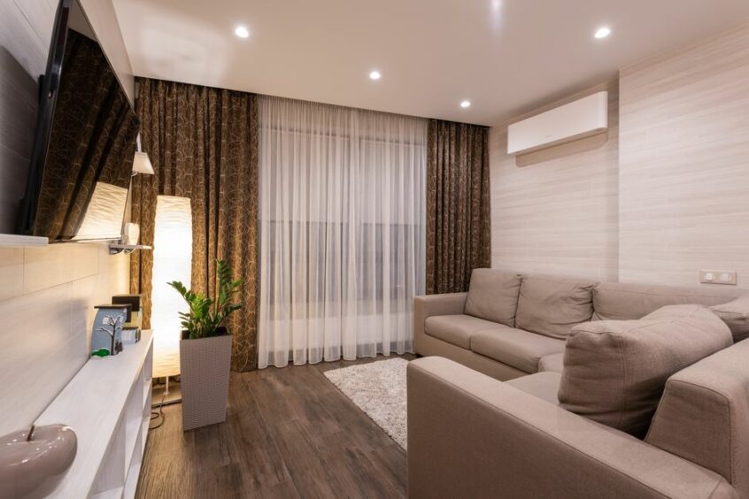 engineered flooring modern living room