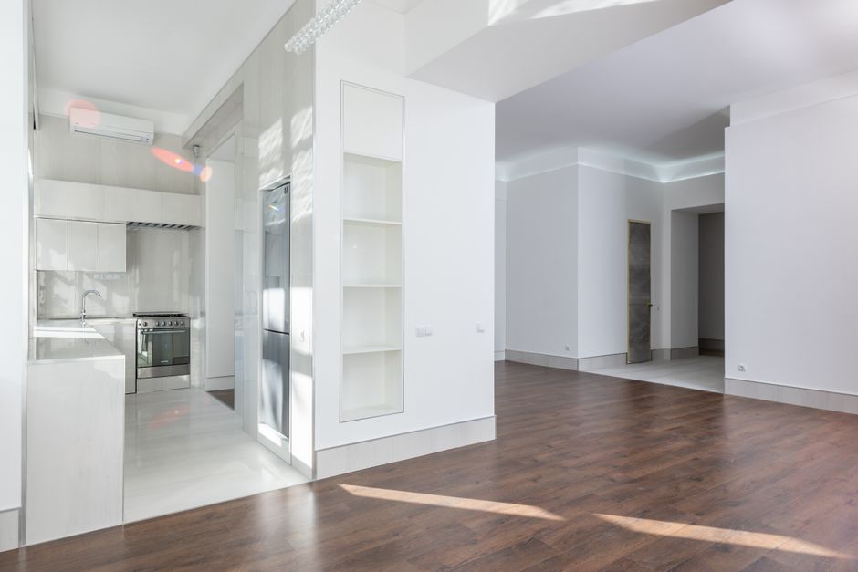 best flooring renovation ideas modern living room light wood floors 2026